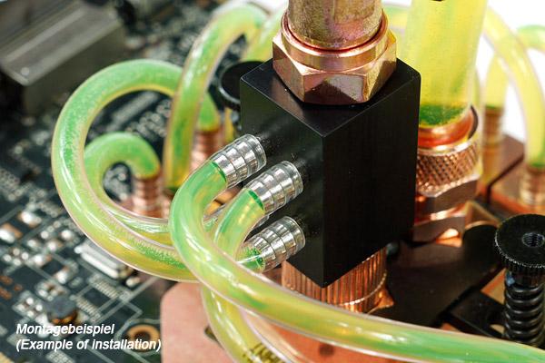 Actual product image Alphacool MCX 5x Distributor