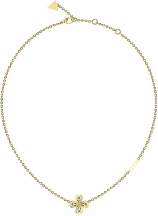 Produktbild Guess Beautiful Gold Plated Amazingossom Flower Necklace JUBN03057JWYGT/U (Edelstahl, 40.5 cm)