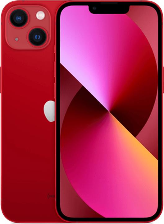 Forza Refurbished iPhone 13 256GB rosso ricondizionato (256 GB, Rosso, 6.10", 12 Mpx, SIM + eSIM, B / Molto bene)