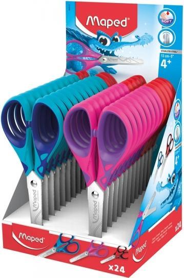 Produktbild Maped Bastelschere Essentials Soft, L„nge: 130 mm, Display (13 cm)