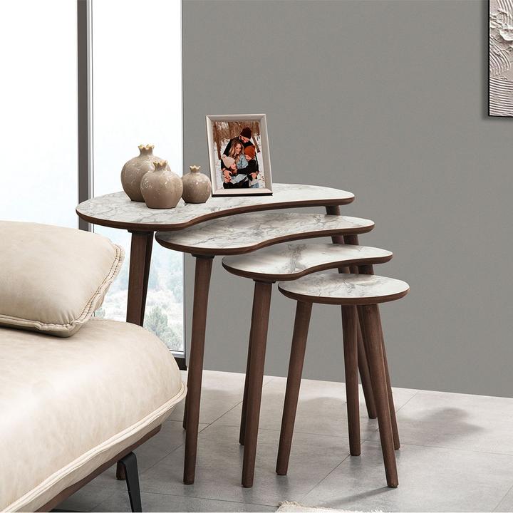 Produktbild Hanah Home Moon Nesting Table 4 Pieces
