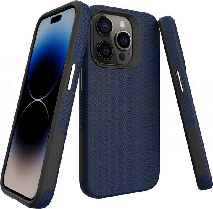 Actual product image Vmax Triangle Case for Samsung Galaxy A34 navy blue (Samsung Galaxy A34 5G)