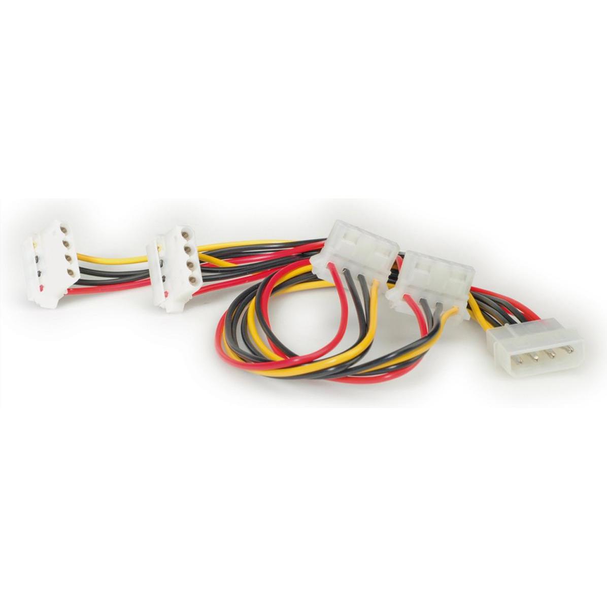 Roline Y-Stromkabel für 5.25 Geräte, 0.2m, Interne Kabel (PC)