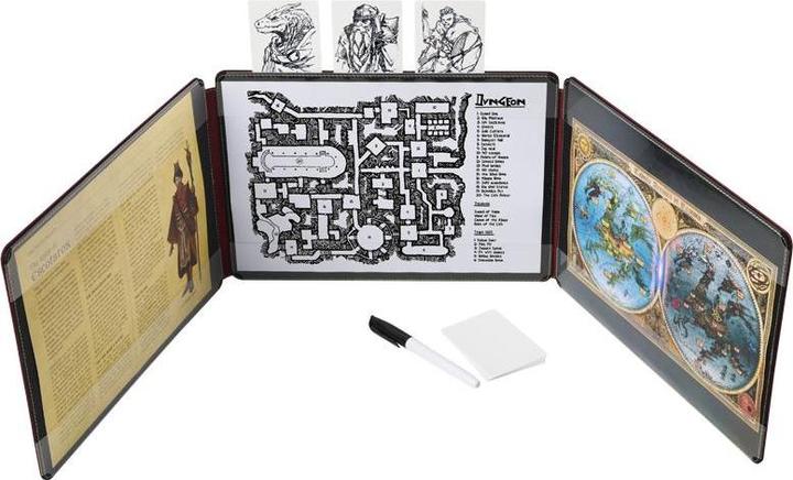 Immagine prodotto Dragon Shield Roleplay Schermo del Game Master - Rosso sangue (Inglese)