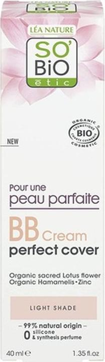 Produktbild So’Bio étic Peau Parfaite BB Cream Perfect Coverage Light 30ml (40 ml)