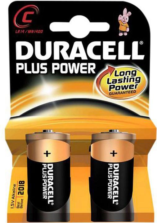 Actual product image Duracell Plus (2 pcs., C, 7750 mAh)