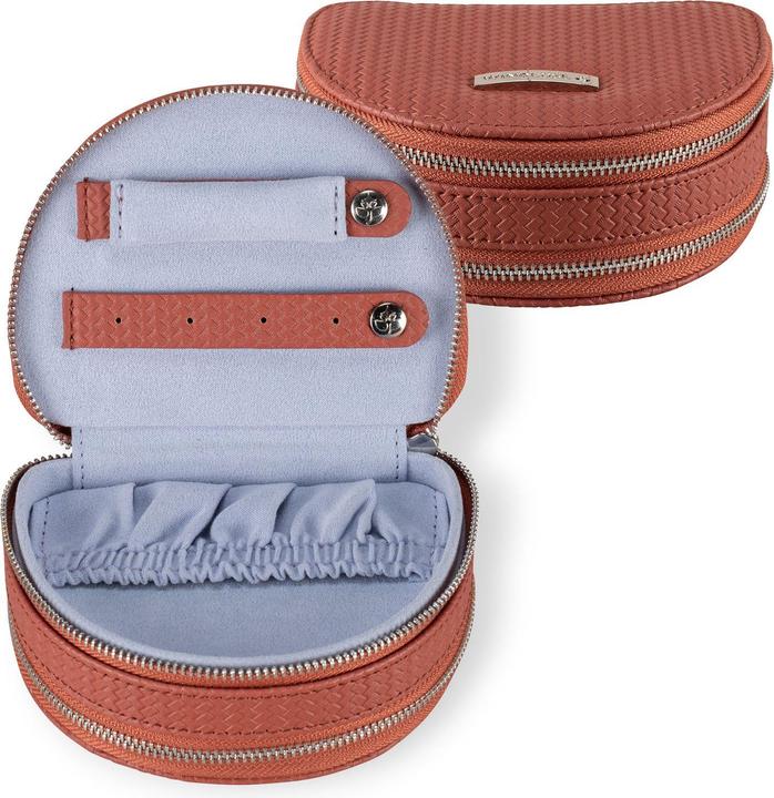 Image du produit Windrose 803953.03 - Étui à bijoux avec fermeture éclair Corbello terracotta