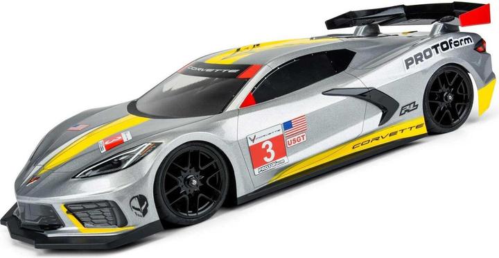Actual product image Proline Body Chevrolet Corvette C8 unpainted, 1:10