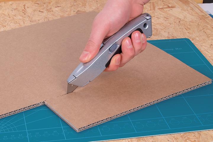 Produktbild wolfcraft 1 Trapezklingen-Messer einziehb. Klinge (Cutter)