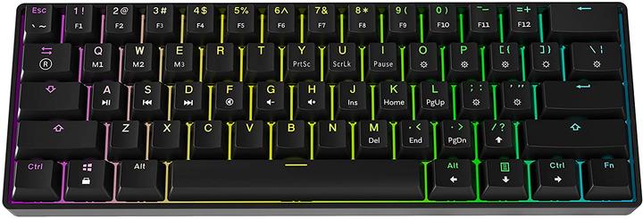 Actual product image HK Gaming GK61 US black/black (US, Cable)