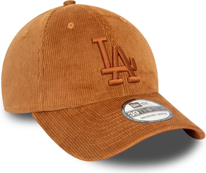 Image du produit New Era 39Thirty Stretch Cap CORD Los Angeles Dodgers earth (M/L)