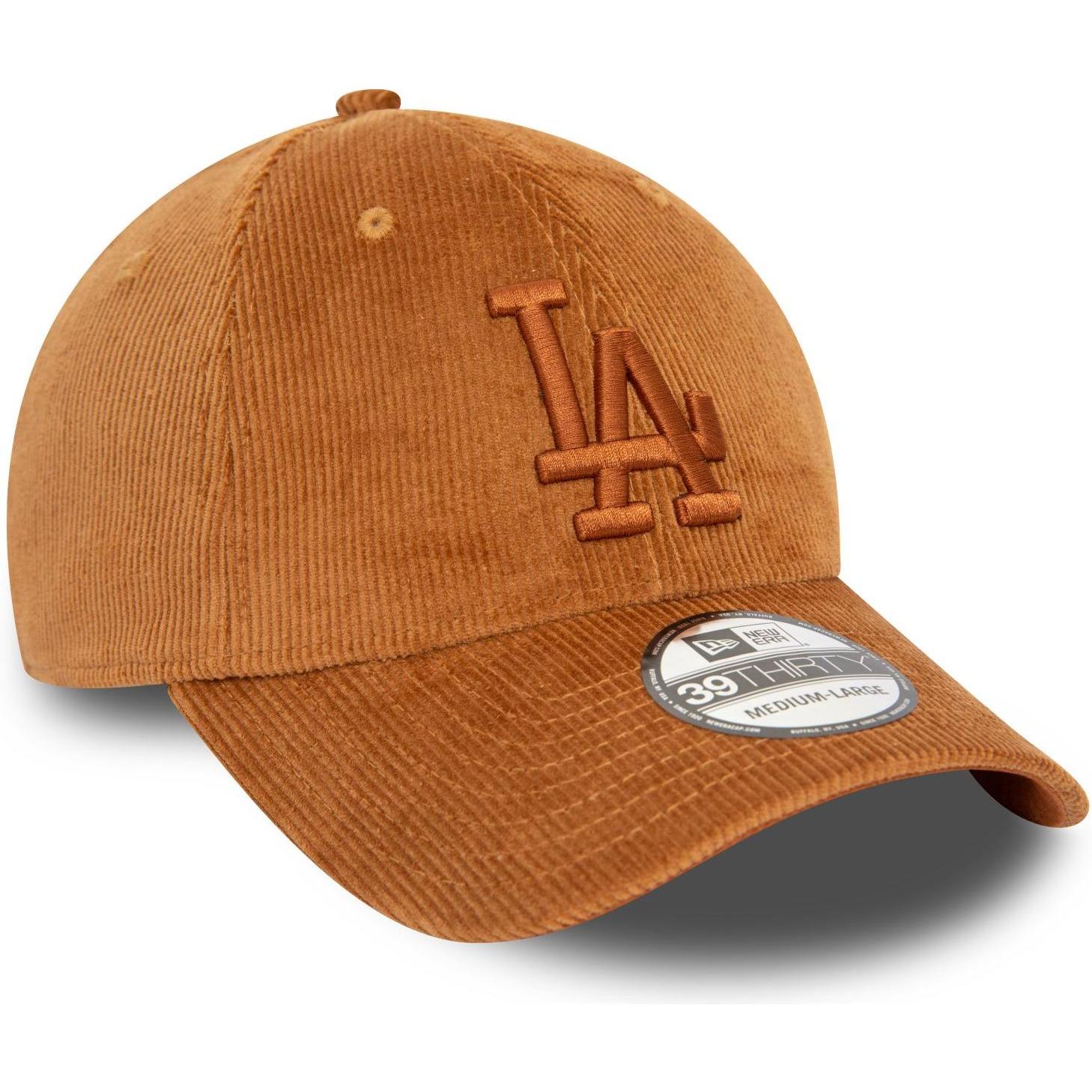 New Era, Herren, Cap, 39Thirty Stretch Cap KORD Los Angeles Dodgers - M/L, Braun, (M)