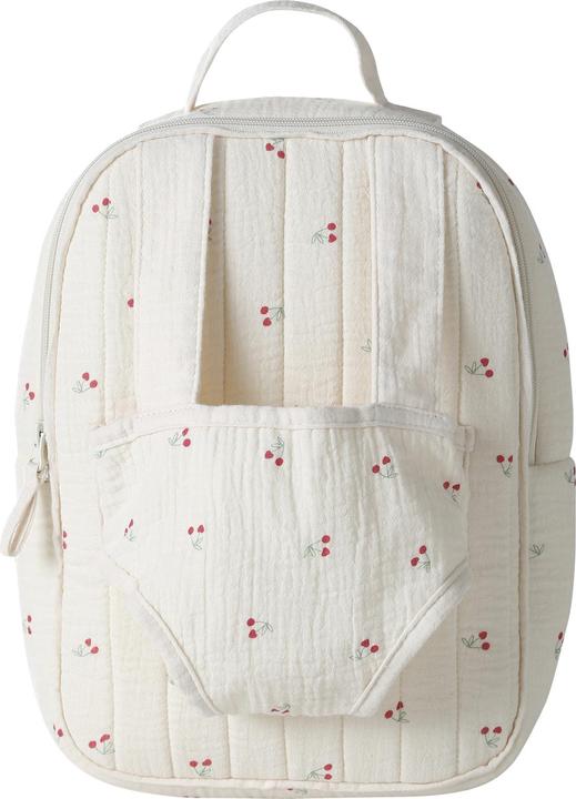 Actual product image Vertbaudet Kinder Tragerucksack für Puppenbabys CHERRY