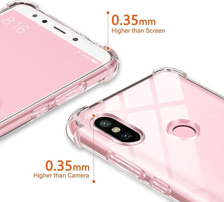 Produktbild Screenguard Xiaomi Mi A2 Hülle Crystal Soft Airbag Bumper (Xiaomi Mi A2 Lite?)