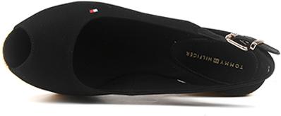 Actual product image Tommy Hilfiger Iconic Elba Sling Back Wedge-40 (40)