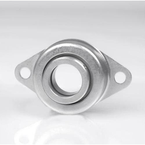 NTN, Zubehör Antriebstechnik, Flanschlager-Gehäuseeinheit AELPFL201 W3 12 mm oval (Lagergehäuse)