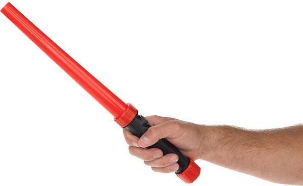 Produktbild Nightstick LED-Verkehrsleitstab inkl. Lampe, rot