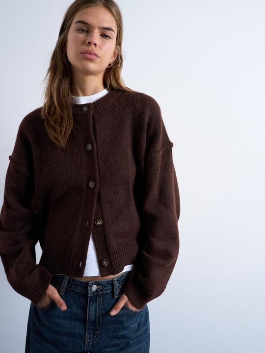 Immagine prodotto Spokey Normal geschnitten Rundhals Strickjacke Strickjacke (L)