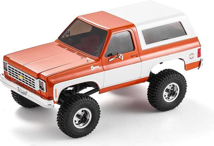 Productafbeelding FMS Chevrolet K5 Blazer 1:24 oranje - RTR 2,4GHz (RTR Gereed voor gebruik)