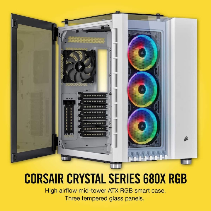 Produktbild Corsair 680X RGB (ATX, mATX, Mini-ITX, E-ATX)