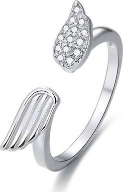 Produktbild Beneto Silver open ring with AGG336 zircons - Circuit: 56 mm (L) (56)