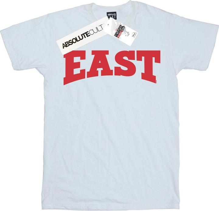 Actual product image Disney Womens/Ladies High School Musical The Musical East High Cotton Boyfriend T-Shirt (L)