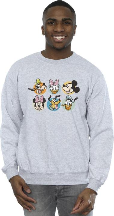 Produktbild Disney Mickey Mouse And Friends Faces Sweatshirt (L)