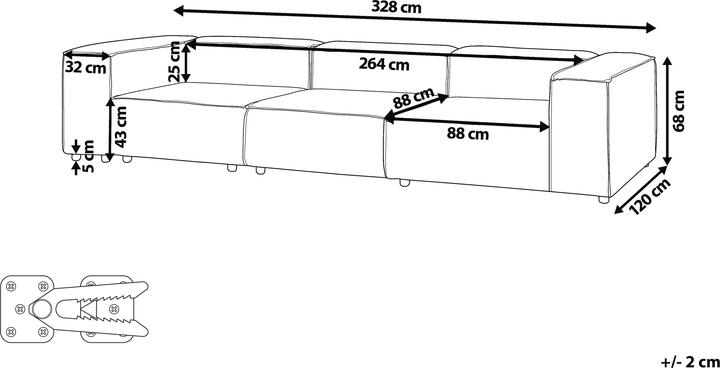 Actual product image Beliani Ardal