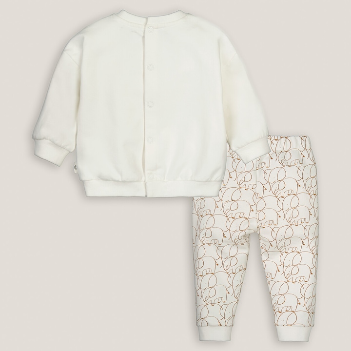 Actual product image La Redoute Collections Sweatshirt and joggpants set (50 C)