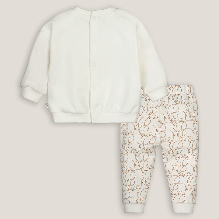 Image du produit La Redoute Collections Ensemble sweat-shirt et jogging (50 C)