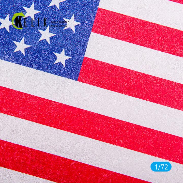Immagine prodotto Kelik USA Flag - Base - Acrylic 3 mm (280 x 180 mm) (170 g) (28 x 18 cm)