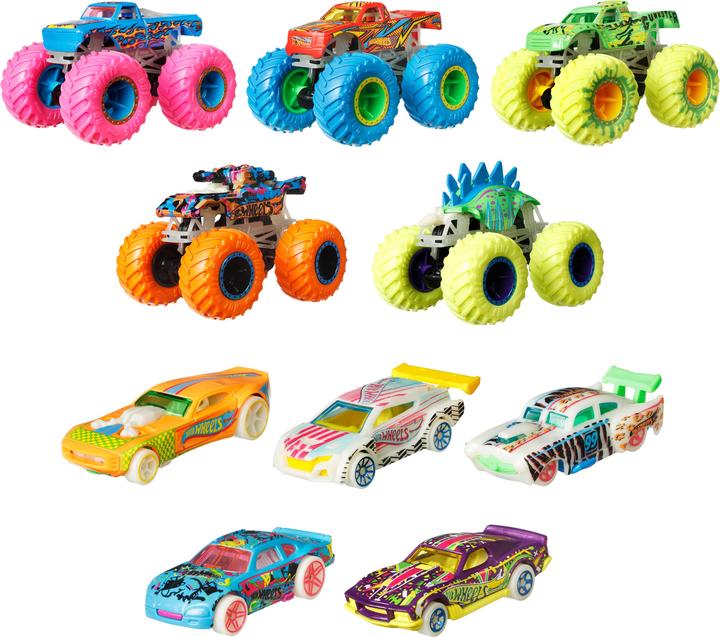 Image du produit Hot Wheels Monster Trucks Gitd Bundle