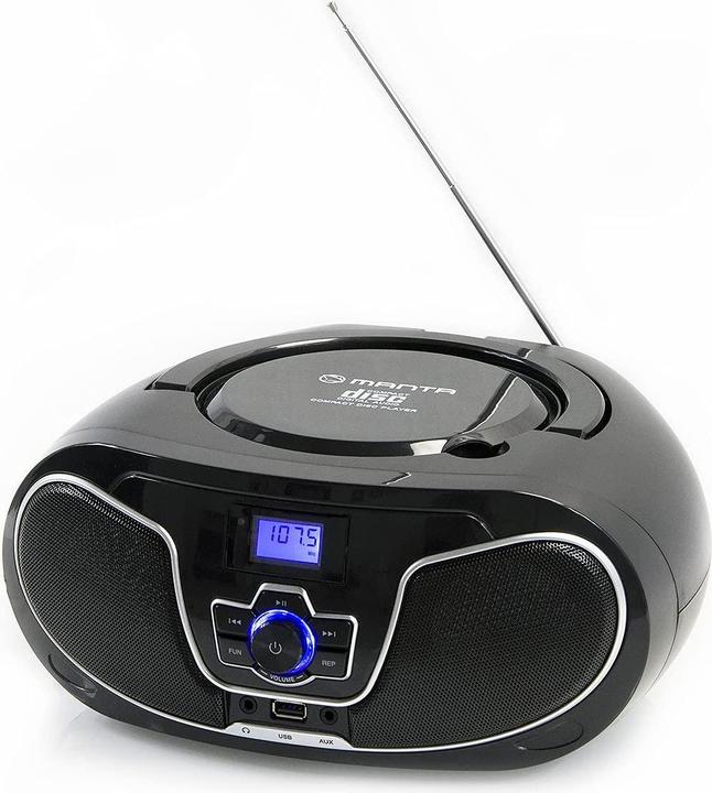 Actual product image Manta Boombox su Bluetooth BBX007 (FM, Bluetooth)