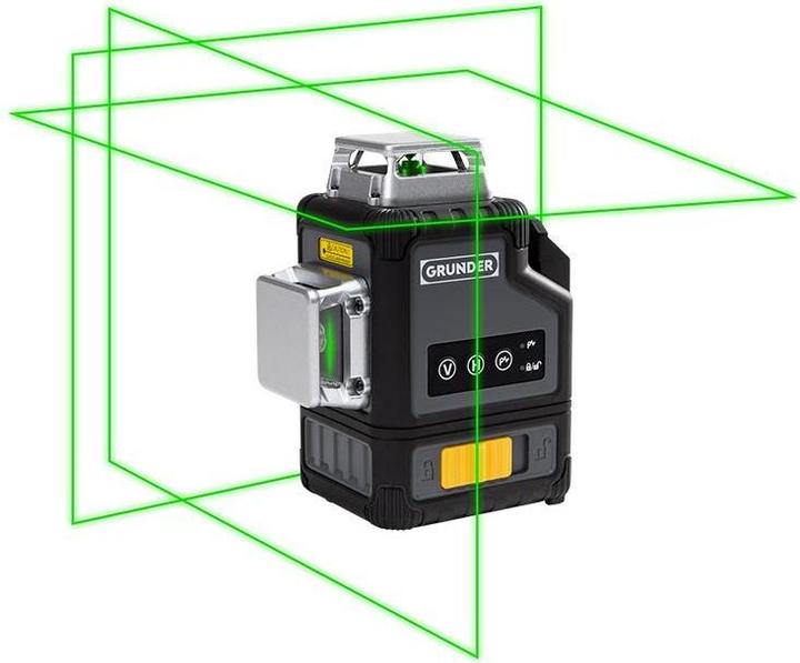 Productafbeelding Grunder DRAADLOZE LASERWATERPAS LY-360G 18V GROEN