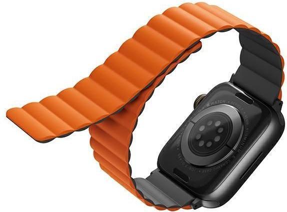 Uniq pasek Revix Apple Watch Series 1/2/3/4/5/6/7/8/SE/SE2/Ultra 42/44/45/49mm. Reversible Magnetic (42 mm, 44 mm, 45 mm, 49 mm, Silikon)