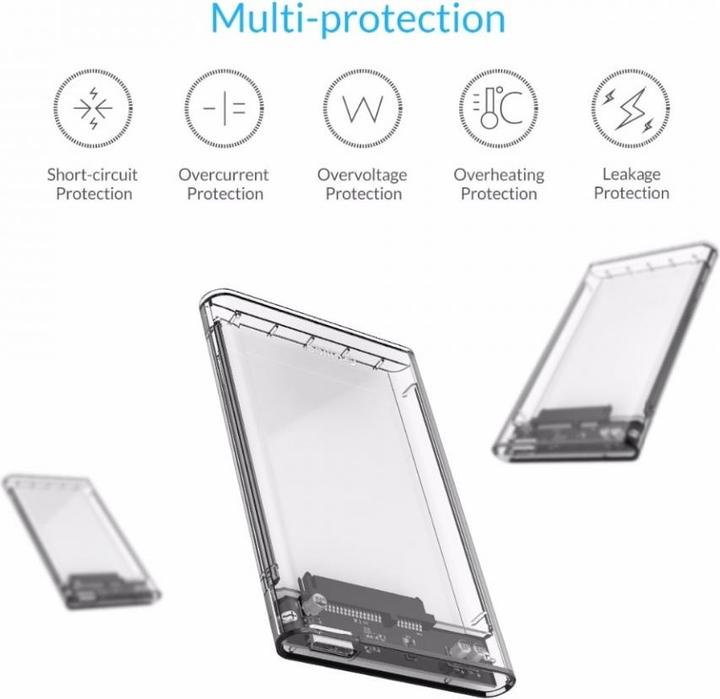 Image du produit Orico Boîtier HDD 2.5" USB 3.0 2139U3-CR-EP (2.5")