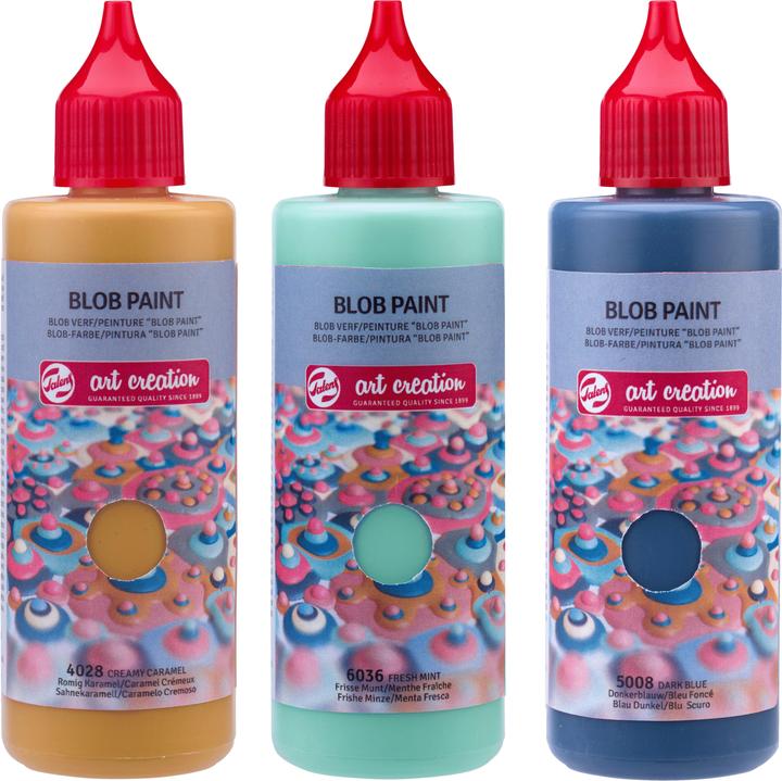 Productafbeelding Talens Blob Paint Mint, 3 Stk. (80 ml)
