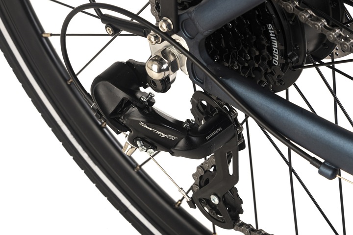 Immagine prodotto Adore E-trekking bike 28" in alluminio e-bike ATR-190 motore posteriore 50NM / 12.8Ah blu scuro opaco (53 cm)