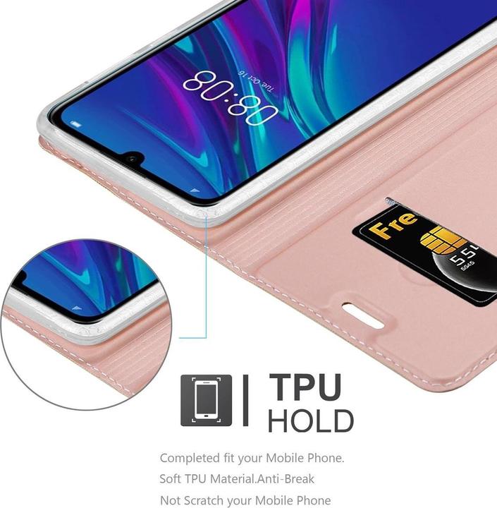 Actual product image Cadorabo Book Classy Style Cover (Huawei Y6 (2019))