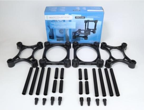 Actual product image Isoacoustics ISO-200 Set - Speakerstandaard (1 pair, Wall installation, Tiltable)