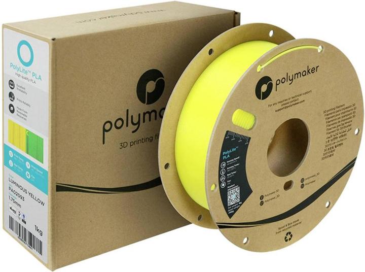 Produktbild Polymaker PolyLite PLA Luminous (PLA, 1.75 mm, 1000 g)