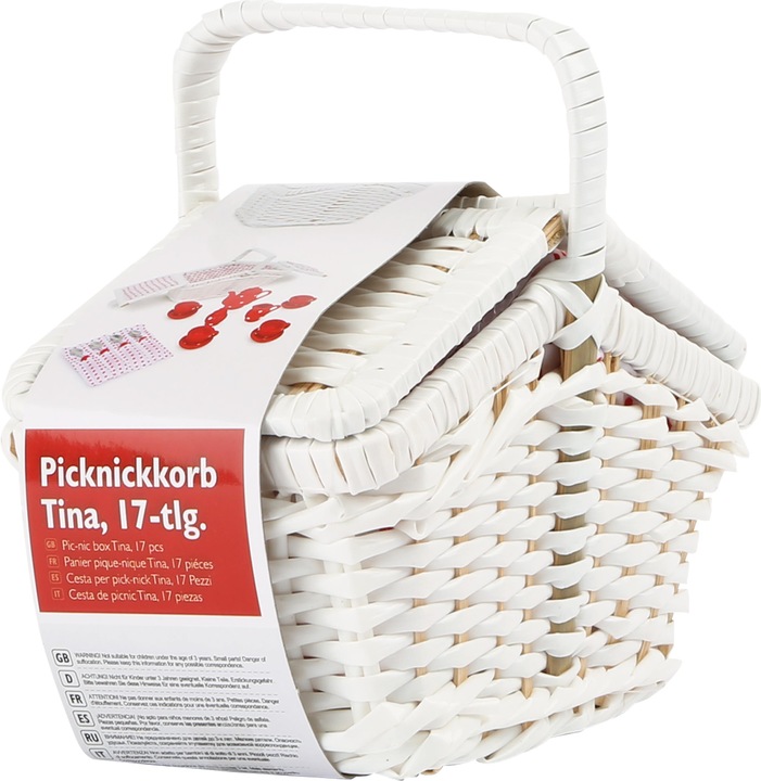 Actual product image small foot Picnic basket Tina