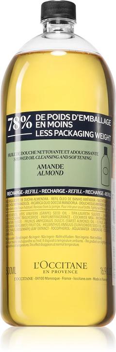 L'Occitane Eco-recharge huile de douche amande (500 ml)