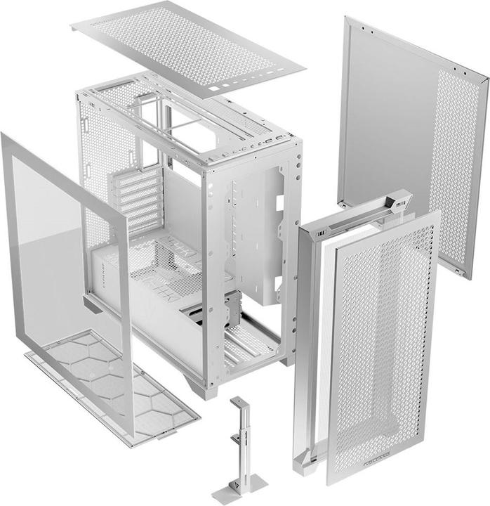 Produktbild Modecom Computergehäuse VOLCANO EXPANSE T MIDI White (Mini-ITX, mATX)