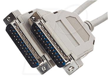 Shiverpeaks S-CONN AK 402 Câble SC D-SUB, 1:1, 25 pôles, mâle/mâle, 5m (Sous-D 9, 500 cm)