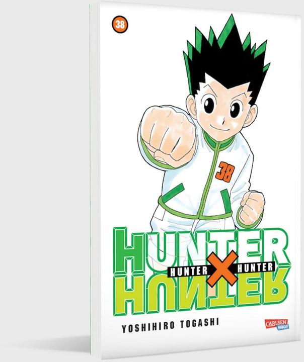Actual product image Hunter X Hunter 38 (Yoshihiro Togashi, German)