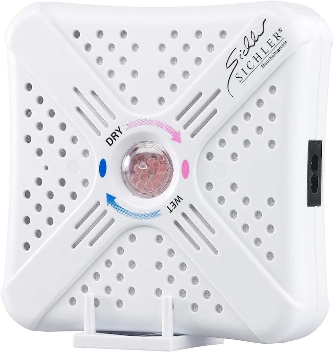 Actual product image Sichler Mobile Mini Electric Dehumidifier with Overnight Charging Function (25 m², 6.00 l/24h)