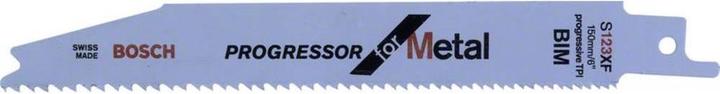 Produktbild Bosch Professional Zubehör Säbelsägeblatt S 123 XF Progressor for Metal, 25er-Pack