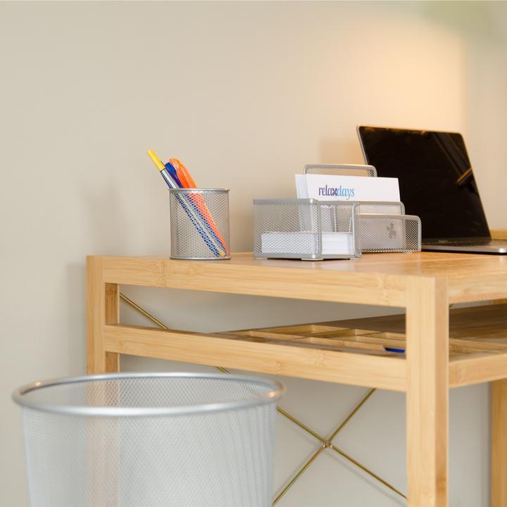 Actual product image Relaxdays Desk Organizer Set