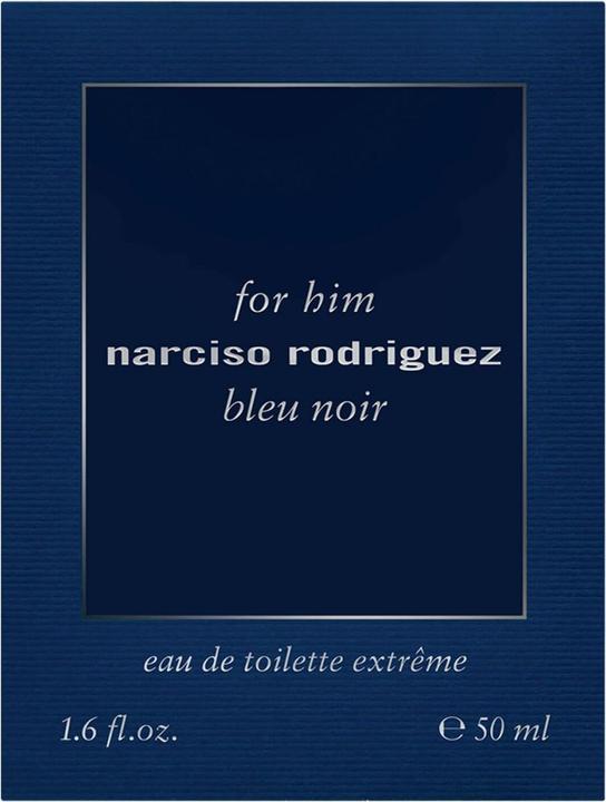 Actual product image Narciso Rodriguez For Him Bleu Noir Extreme (Eau de toilette, 50 ml)
